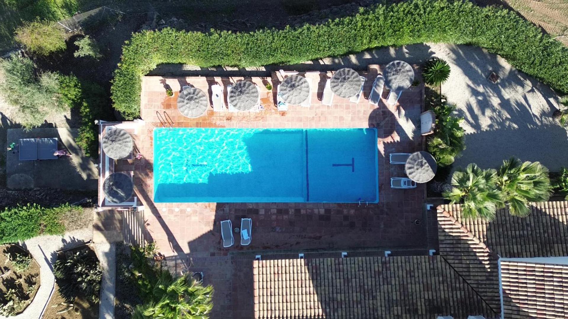 Hacienda Riogordo Bed & Breakfast ภายนอก รูปภาพ